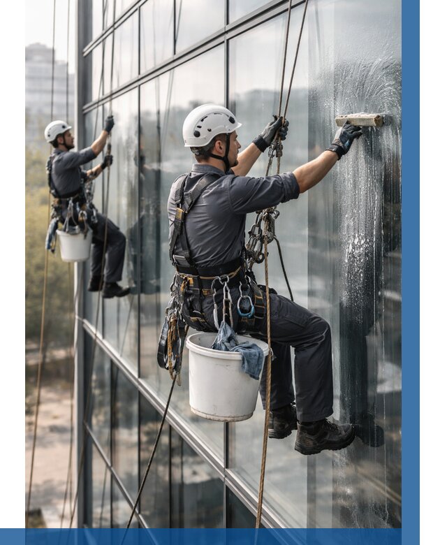 Мойка сплошного остекления в Мончегорске, заказать от 303 р.| ВЫСОТНИК-Мнч