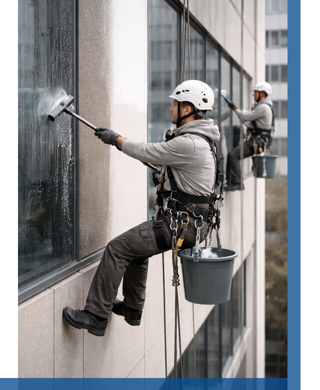 Мойка фасадов зданий в Мончегорске под ключ от 354 р. | ВЫСОТНИК-Мнч