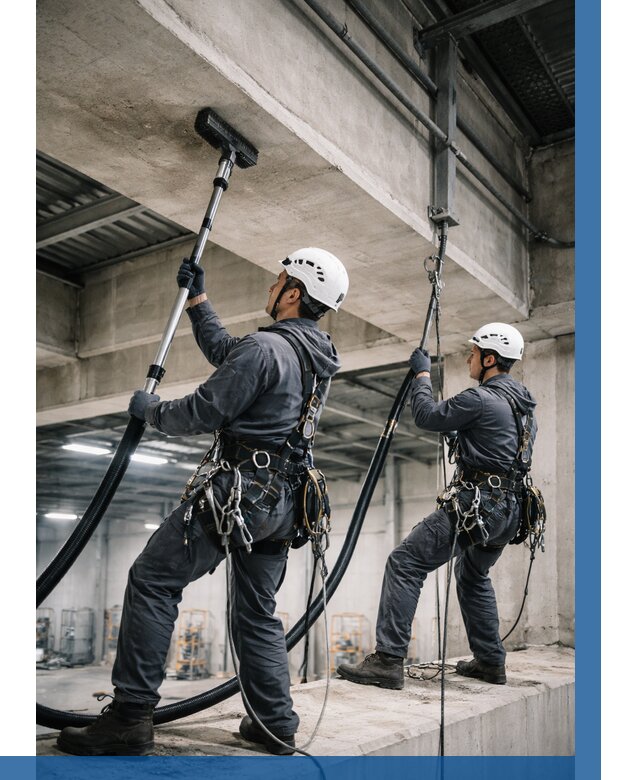 Обеспыливание потолочных конструкций в Мончегорске от 253 р. |ВЫСОТНИК-Мнч