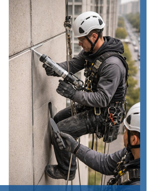 Первичная герметизация швов в Мончегорске от 606 р. | ВЫСОТНИК-Мнч