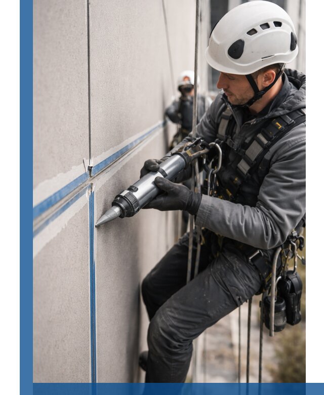 Герметизация стыков фасадных панелей в Мончегорске качественно и быстро