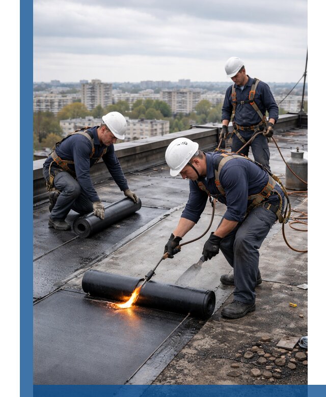Ремонт наплавляемой кровли в Мончегорске качественно и надежно