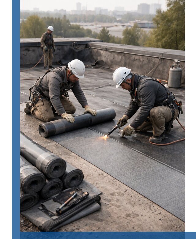 Монтаж мягкой кровли в Мончегорске профессионально и надежно