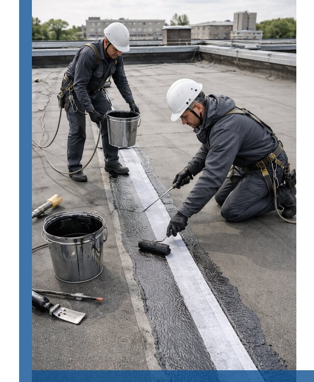 Гидроизоляция кровли мастикой в Мончегорске надежная защита