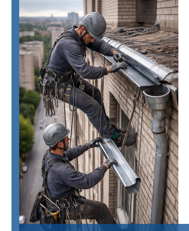 Ремонт водосточных желобов в Мончегорске, быстро и качественно