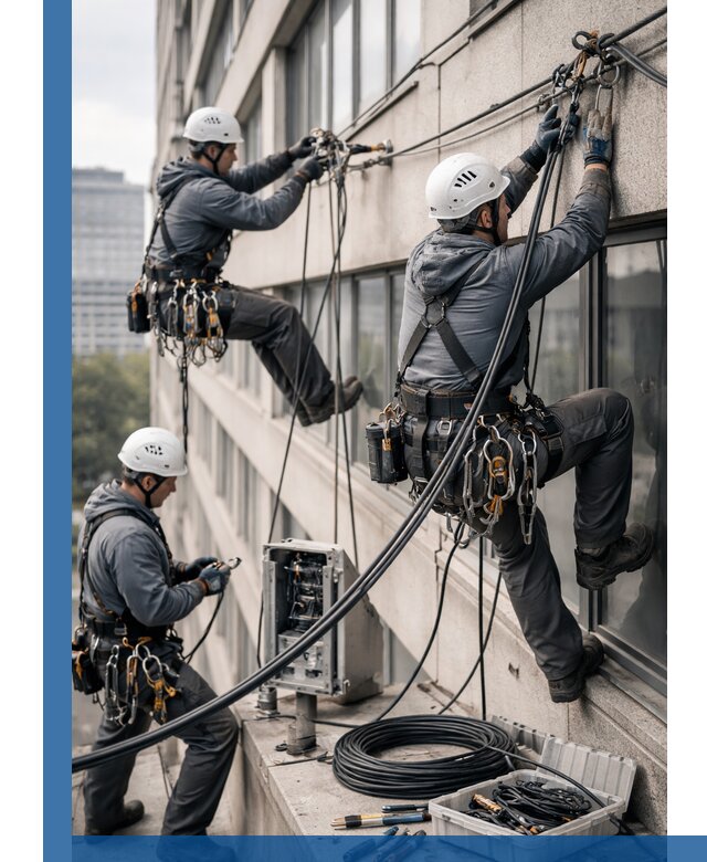 Прокладка оптоволоконного кабеля в Мончегорске под ключ с тестированием