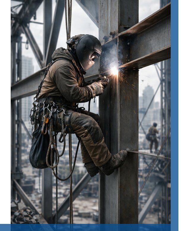 Высотные сварочные работы в Мончегорске от 3535 р. | ВЫСОТНИК-Мнч