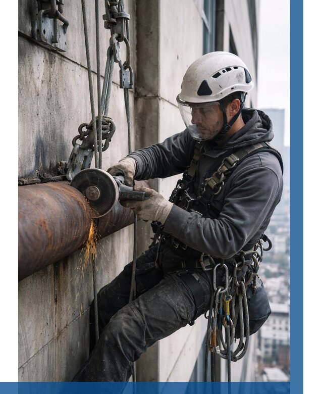 Резка металла на высоте в Мончегорске по цене от 4545 р. | ВЫСОТНИК-Мнч