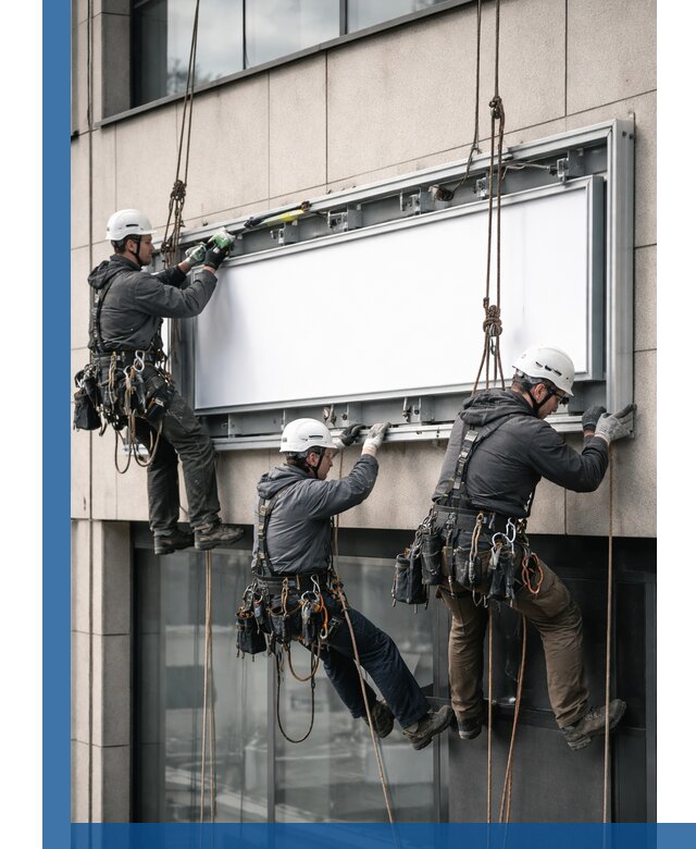 Профессиональный монтаж светового короба под ключ в Мончегорске