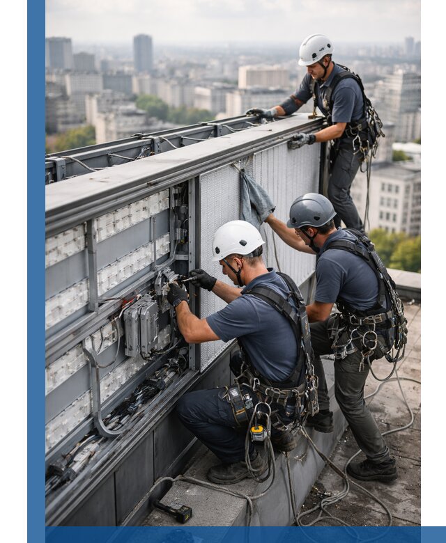 Профессиональное обслуживание крышной рекламы в Мончегорске под ключ