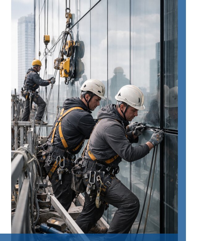 Структурное остекление фасадов в Мончегорске от 9595 р. | ВЫСОТНИК-Мнч