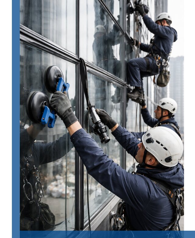 Радиусное остекление фасадов под ключ в Мончегорске с гарантиями