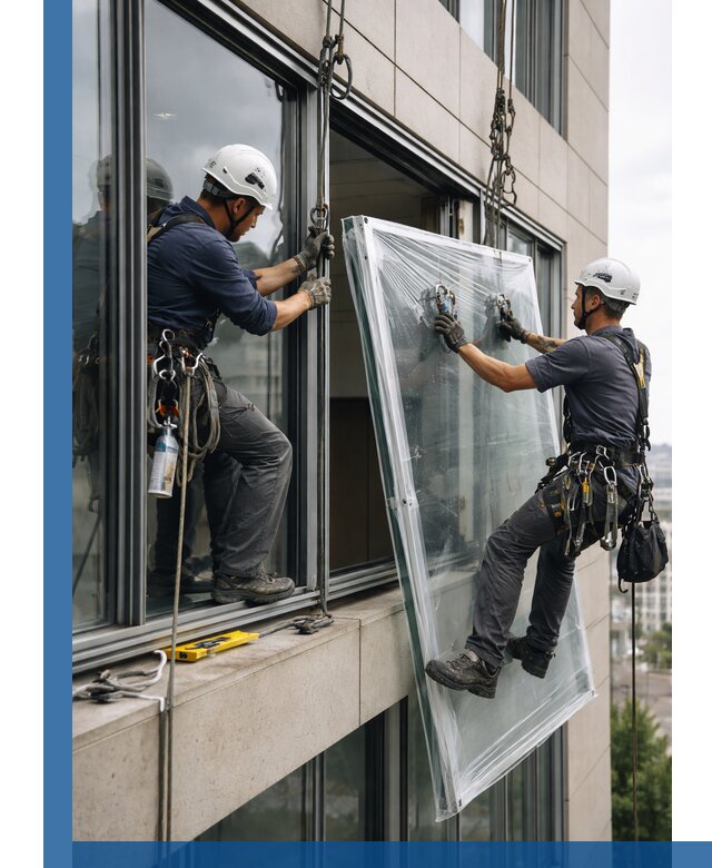 Профессиональная замена стекла в витраже в Мончегорске с гарантией