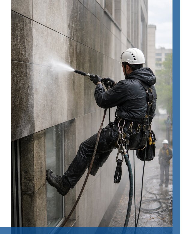 Гидроструйная очистка поверхностей в Мончегорске от 859 р. | ВЫСОТНИК-Мнч