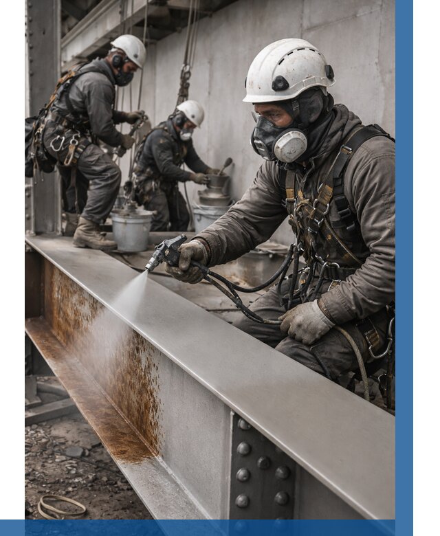 Антикоррозионная покраска металла в Мончегорске от 707 р. | ВЫСОТНИК-Мнч