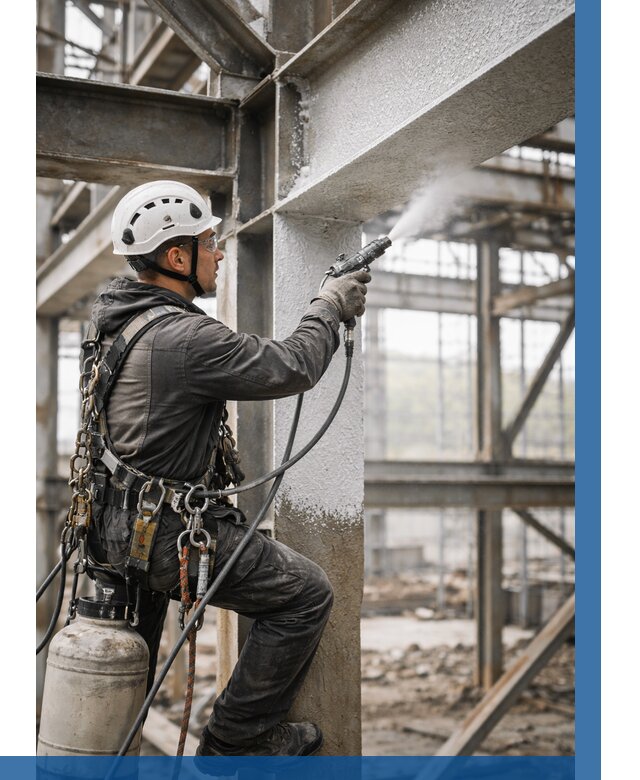 Огнезащита металлоконструкций от 758 р. | ВЫСОТНИК-Мнч в Мончегорске