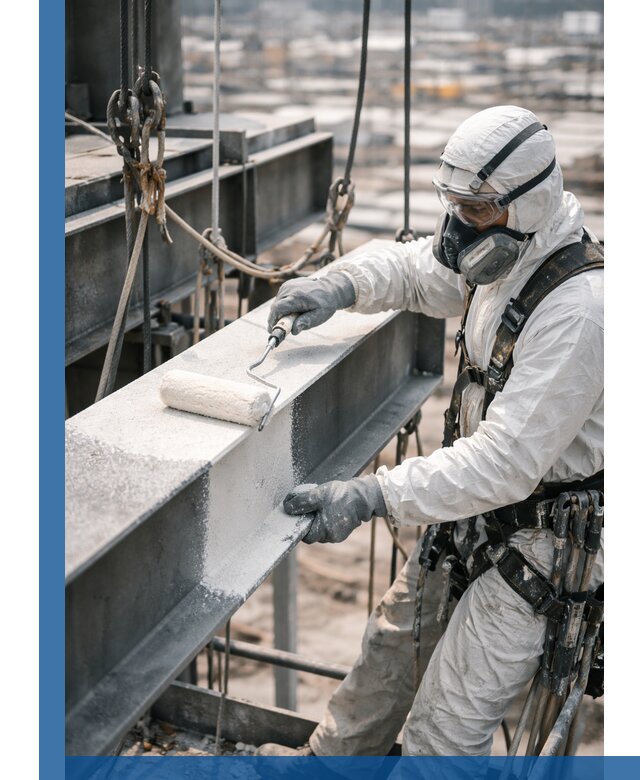 Профессиональная огнезащитная обработка металлоконструкций в Мончегорске