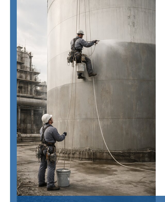 Покраска стальных резервуаров и емкостей в Мончегорске профессионально