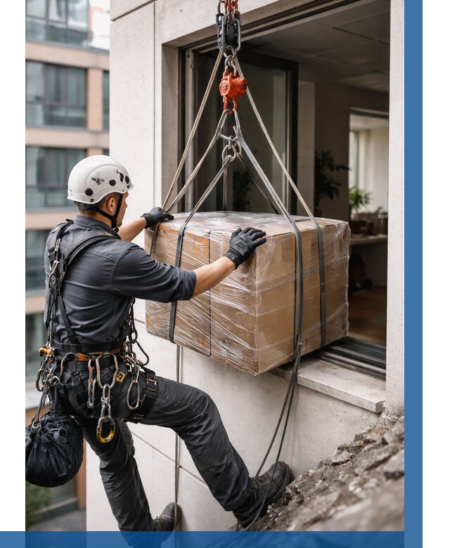 Подъем груза через окно в Мончегорске от 4545 р. | ВЫСОТНИК-Мнч