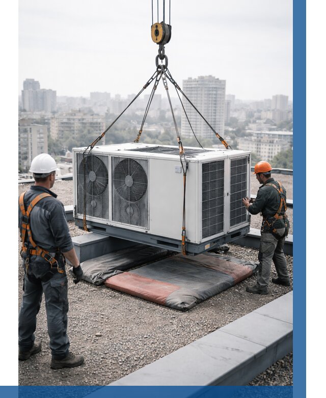 Подъем груза на крышу в Мончегорске от 5050 р. | ВЫСОТНИК-Мнч заказать