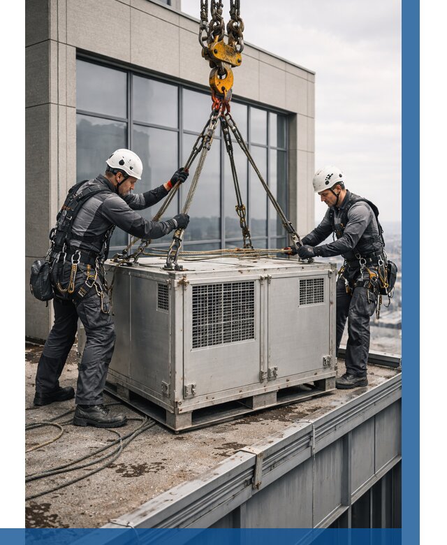 Такелажные работы на высоте в Мончегорске от 8080 р. | ВЫСОТНИК-Мнч