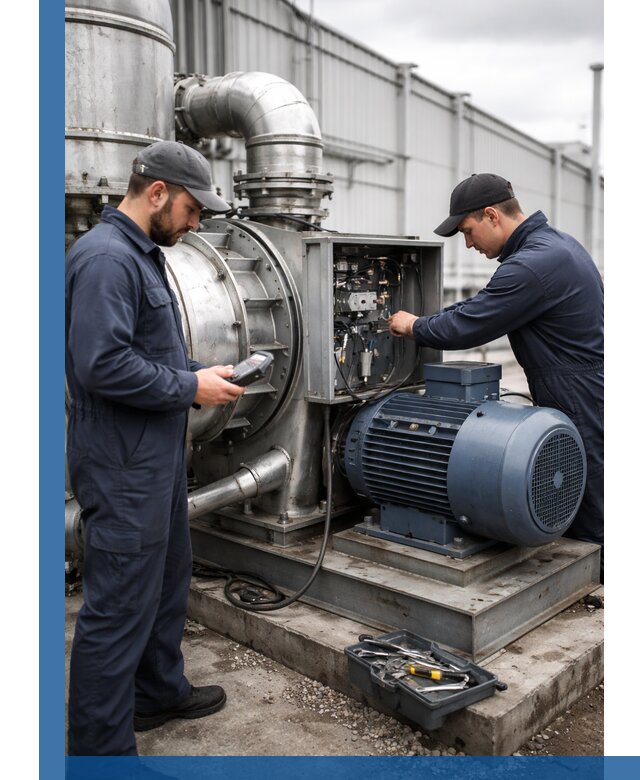Техническое обслуживание промышленного оборудования в Мончегорске