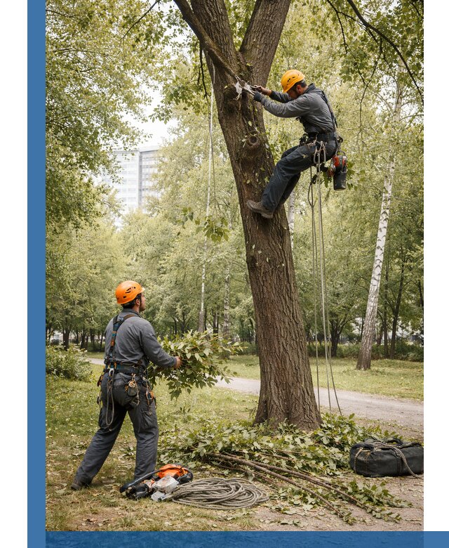 Санитарная обрезка деревьев в Мончегорске, профессионально и безопасно
