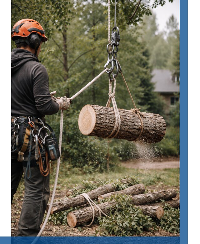 Валка деревьев частями в Мончегорске от 7575 р. | ВЫСОТНИК-Мнч