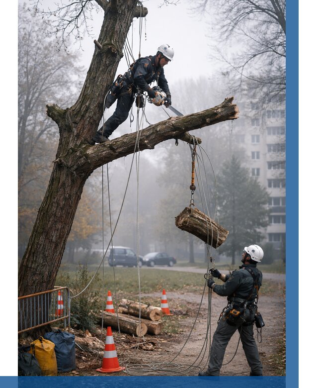 Удаление аварийных деревьев в Мончегорске от 15150 р. | ВЫСОТНИК-Мнч