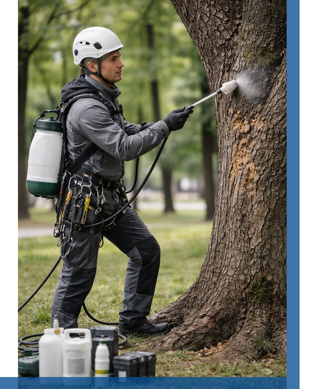 Обработка деревьев от вредителей в Мончегорске от 4545 р. | ВЫСОТНИК-Мнч