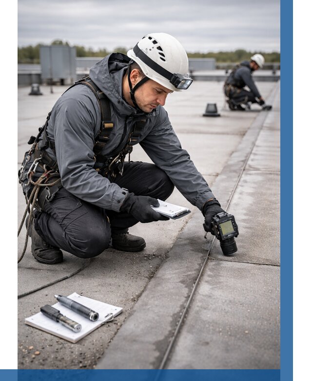 Обследование кровли на протечки в Мончегорске от 4545 р. | ВЫСОТНИК-Мнч