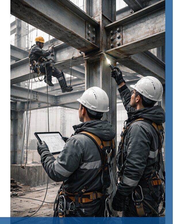 Обследование металлоконструкций в Мончегорске от 5555 р. | ВЫСОТНИК-Мнч