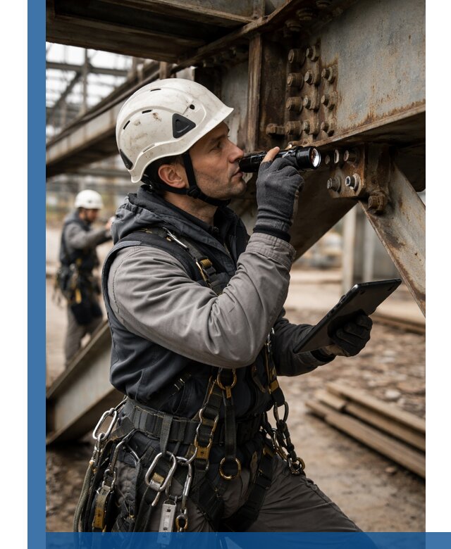 Обследование металлоконструкций и диагностика прочности в Мончегорске